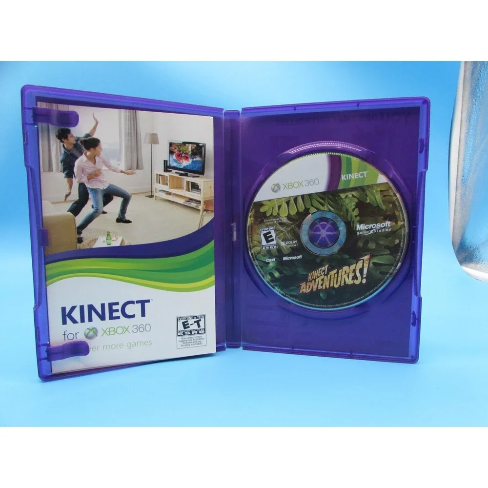 Kinect Adventures (Microsoft Xbox 360) Used - Fast Shipping